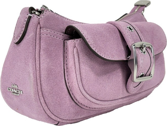 Сумка через плечо Coach Mini Ashton из замши