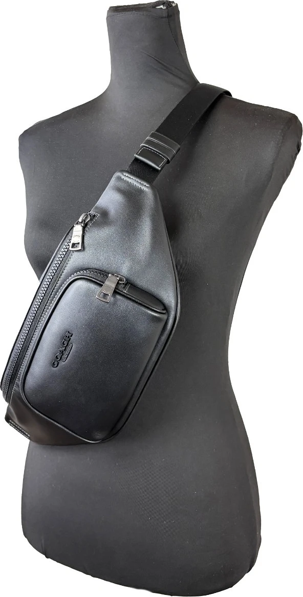 Fanny Pack Coach Racer Leather