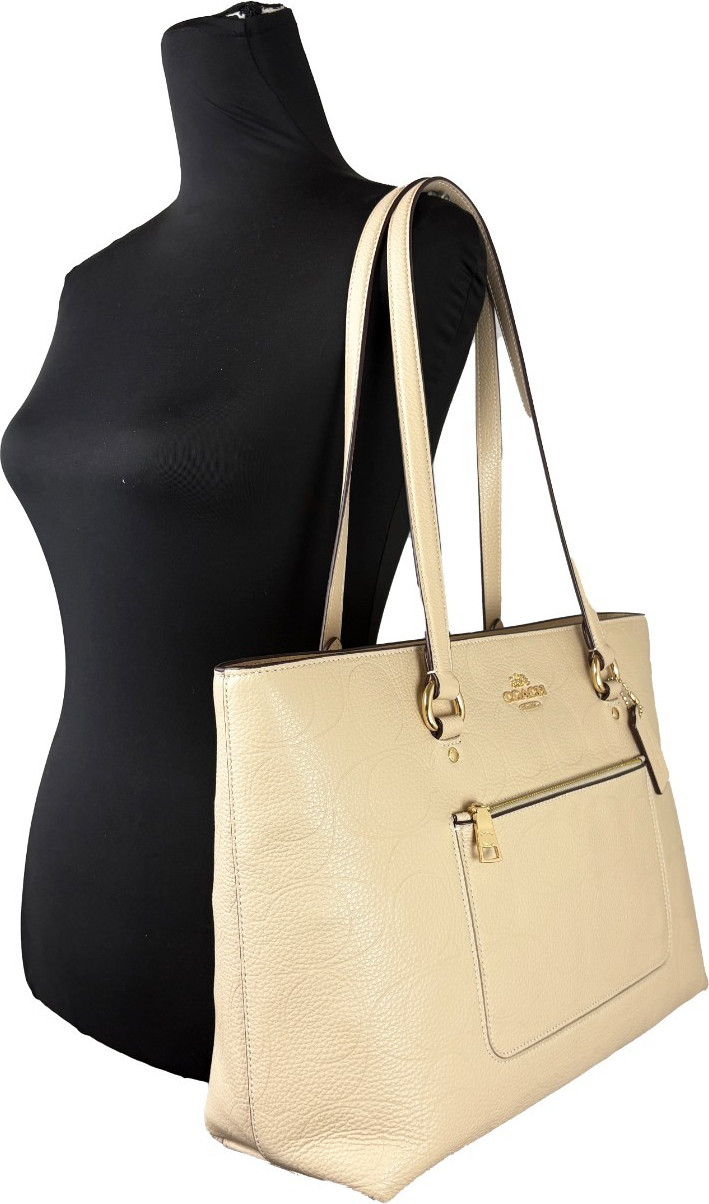 Сумка Coach Station из кожи на плечо