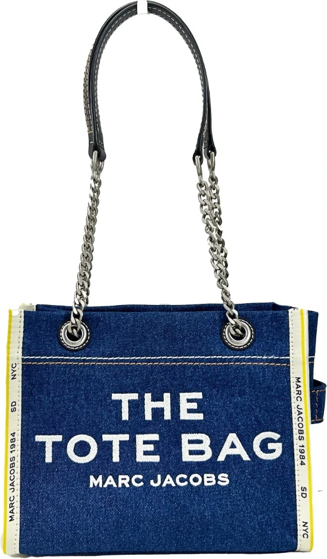 The Tote Bag Marc Jacobs Denim Chain Small