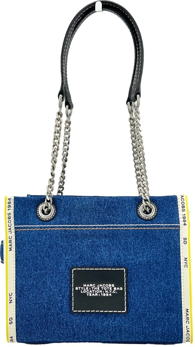 The Tote Bag Marc Jacobs Denim Chain Small
