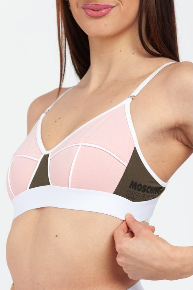 Cotton Bra Moschino