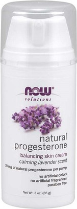 Балансирующий крем для кожи Now Foods с натуральным прогестероном