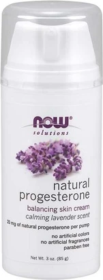 Балансирующий крем для кожи Now Foods с натуральным прогестероном