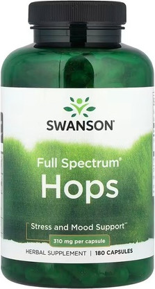 Капсулы Swanson Full Spectrum Hops