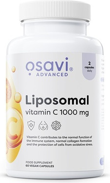 Овощные капсулы Osavi Липосомальный Витамин C 1000 мг