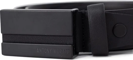 Ремень Antony Morato Черный Кожаный Обычный Ремень