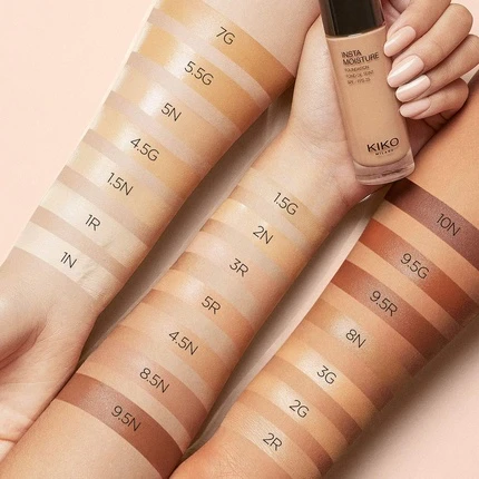 Увлажняющая жидкая тональная основа Kiko Milano