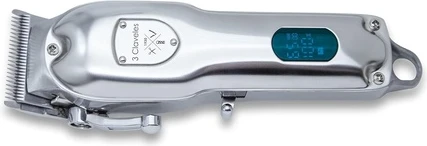 Hair Clipper 3 Claveles Профессиональная беспроводная машинка для стрижки волос со светодиодным дисплеем