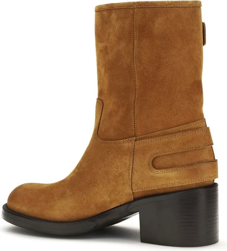 Ankle Boots Chloe Brown Calf Leather Bos Taurus