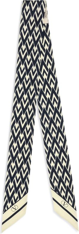 Шарф Twill Tout La V Valentino Garavani