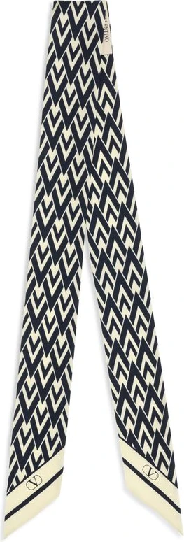 Шарф Twill Tout La V Valentino Garavani