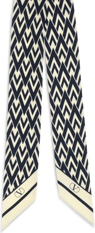 Шарф Twill Tout La V Valentino Garavani