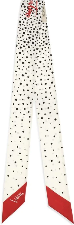 Twill Little Stars Starry Scarf Valentino Garavani