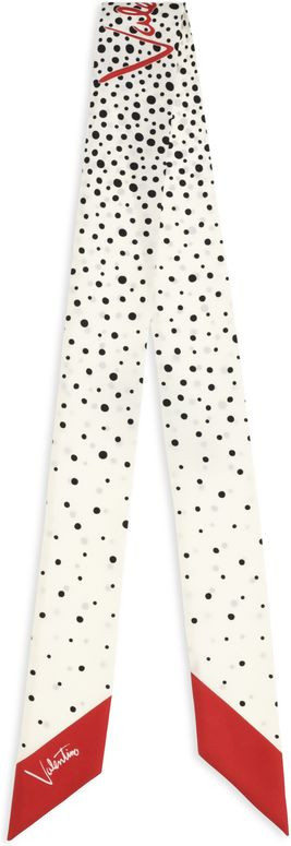 Twill Little Stars Starry Scarf Valentino Garavani