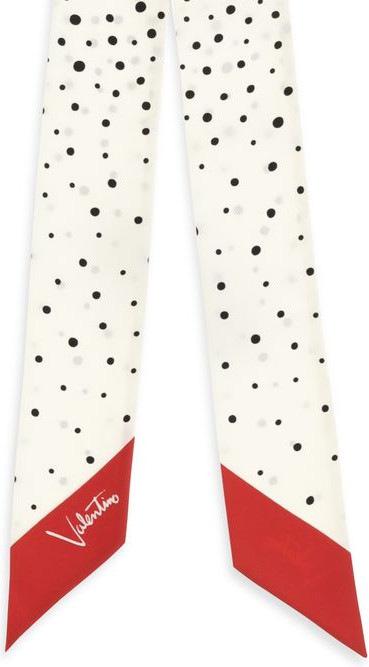 Twill Little Stars Starry Scarf Valentino Garavani
