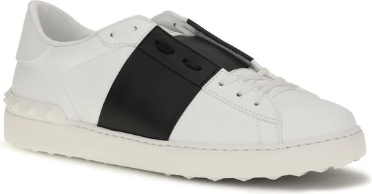 Sneakers Valentino Garavani Black And White Calf Leather
