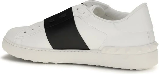 Sneakers Valentino Garavani Black And White Calf Leather