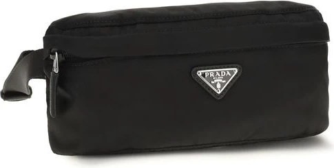 Clutch Bag Prada Black Recycled Polyamide