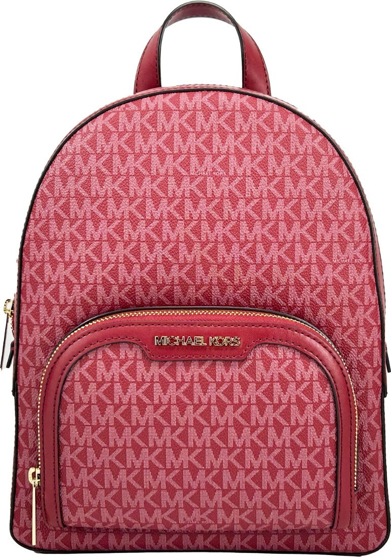 Рюкзак Michael Kors Jaycee Medium Cherry Signature PVC