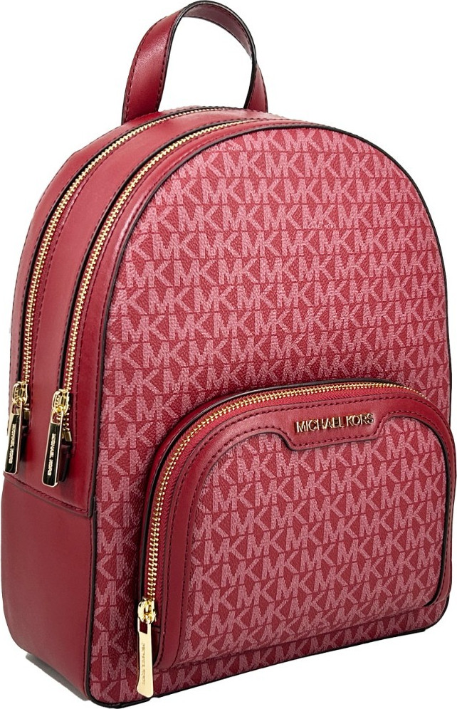 Рюкзак Michael Kors Jaycee Medium Cherry Signature PVC