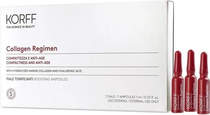 Компактные ампулы Korff Collagen Regimen для тонизирования и омоложения лица