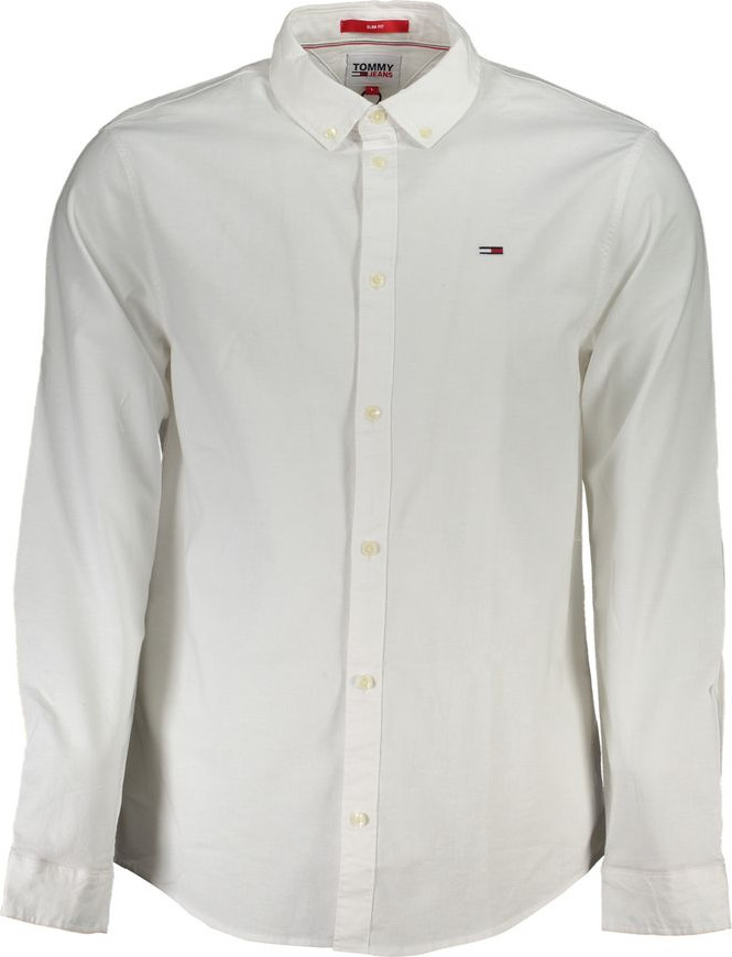 Bianco Cotton Shirt Tommy Hilfiger