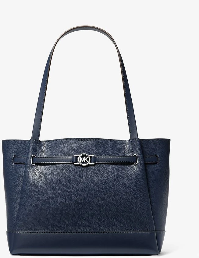 Tote Bag Michael Kors Синяя кожаная сумка-тоут