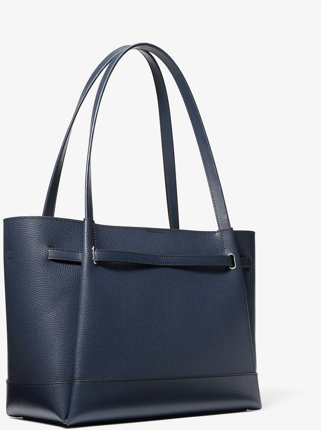 Tote Bag Michael Kors Синяя кожаная сумка-тоут