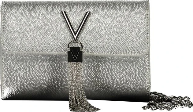 Shoulder Bag Valentino Argento Poliuretano Donna Borsa