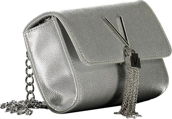 Shoulder Bag Valentino Argento Poliuretano Donna Borsa