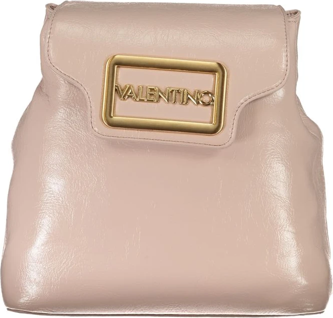 Розовый рюкзак Valentino из полиэтилена