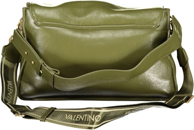 Зеленая женская сумка Valentino из полиуретана