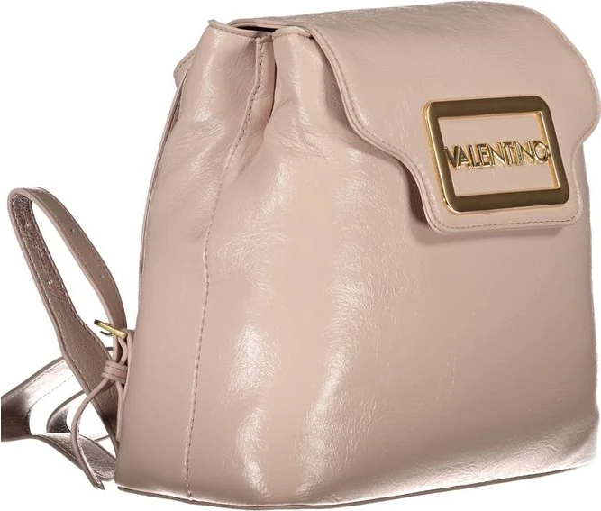 Розовый рюкзак Valentino из полиэтилена