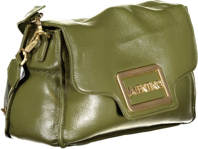 Зеленая женская сумка Valentino из полиуретана