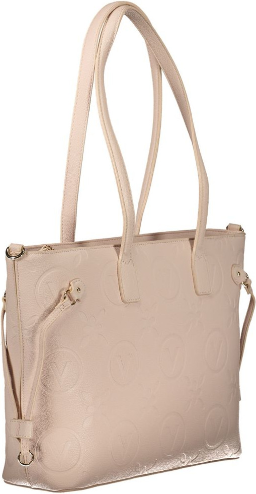 Розовая полиэтиленовая сумка Valentino