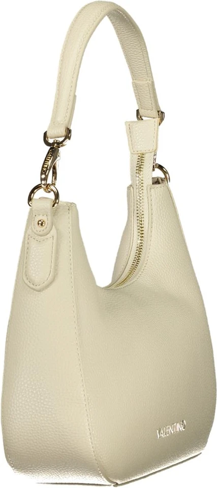 Handbag Valentino Beige Polyethylene