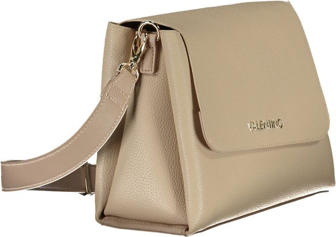 Бежевая сумка Valentino из полиэтилена