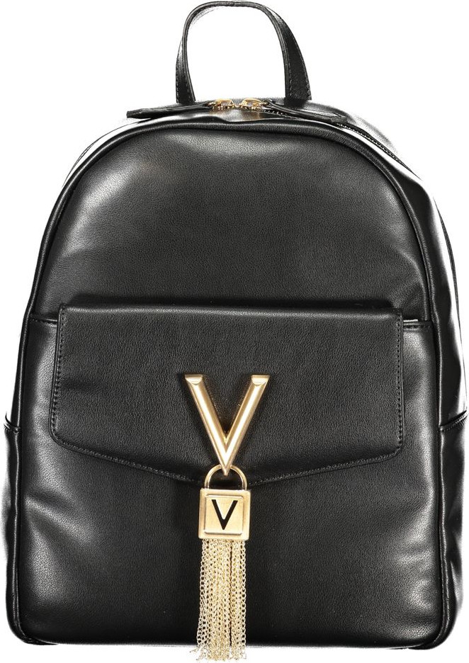 Черный рюкзак из полиэтилена от Valentino