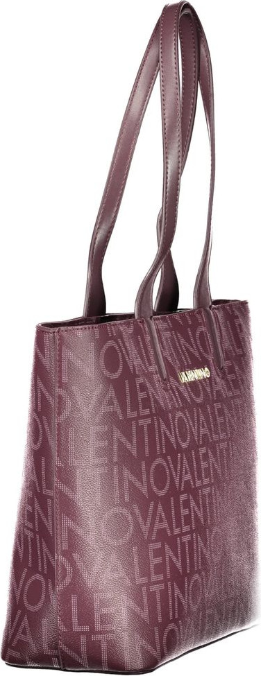 Красная полиэтиленовая сумка от Valentino