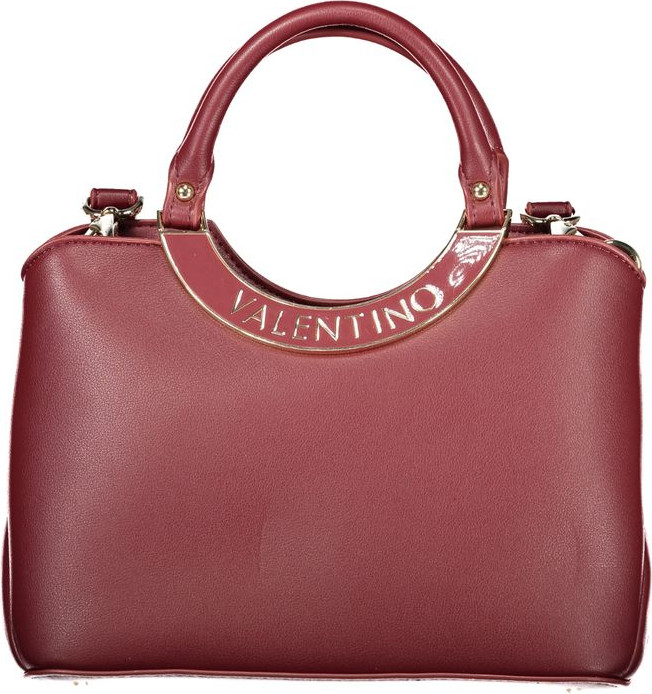 Красная полиэтиленовая сумка Valentino