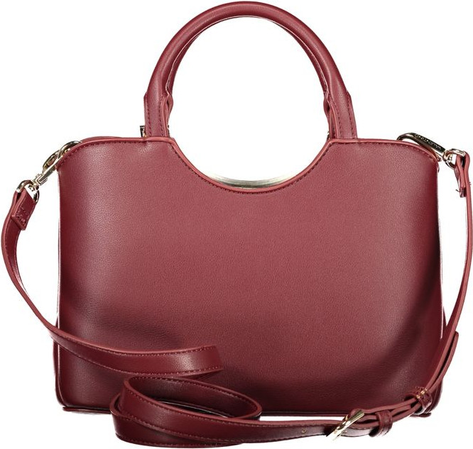 Красная полиэтиленовая сумка Valentino