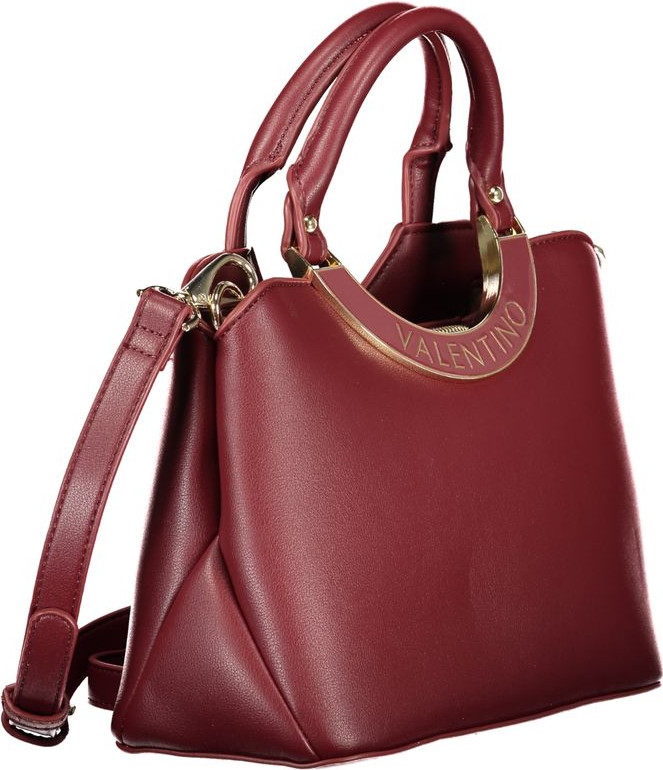 Красная полиэтиленовая сумка Valentino