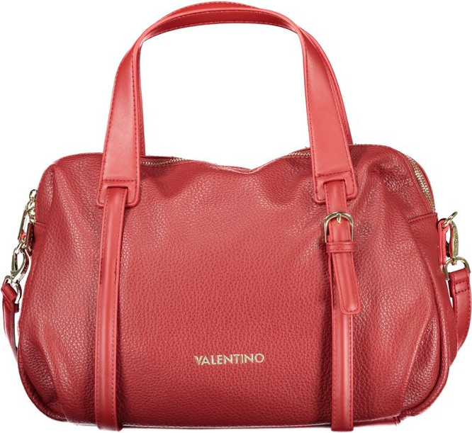 Красная полиэтиленовая сумка Valentino