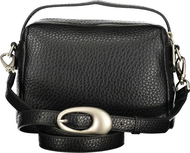 Handbag Valentino Black Polyethylene