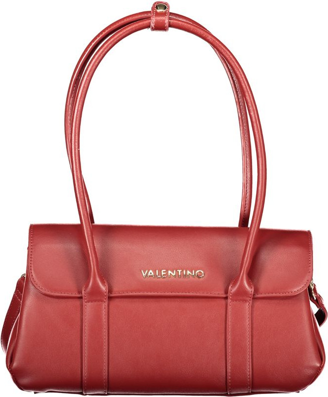 Красная полиэтиленовая сумка Valentino
