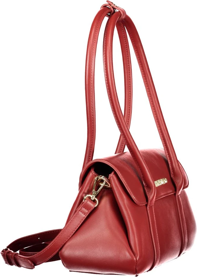 Красная полиэтиленовая сумка Valentino