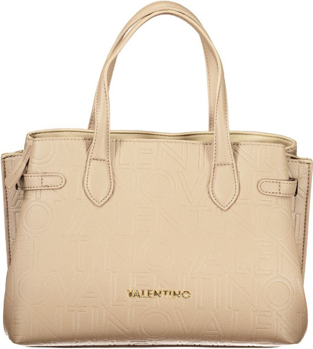 Коричневая сумка из полиэтилена от Valentino