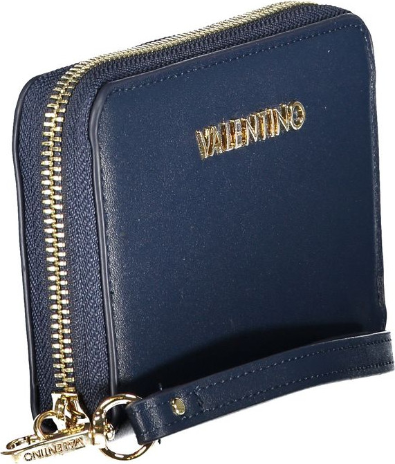 Синий полиэтиленовый кошелек Valentino
