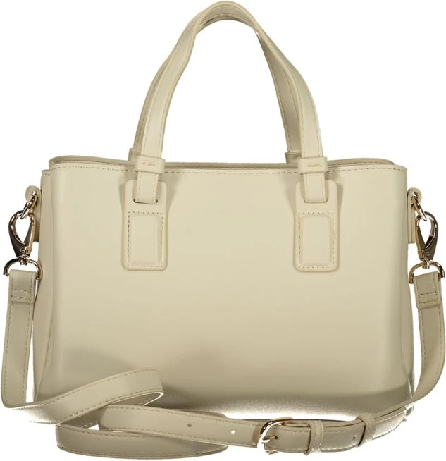 Бежевая сумка Valentino из полиэтилена